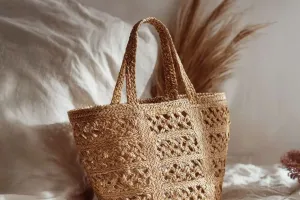 Bolsas de ráfia perfeitas