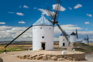 Hilltop Windmills View