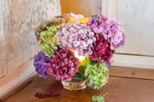 Craft Behind a Hydrangea!