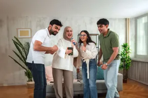 Diversão em família