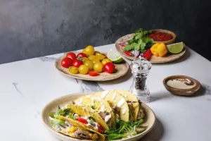 Уличная еда без мяса