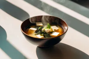 Soupe miso maison