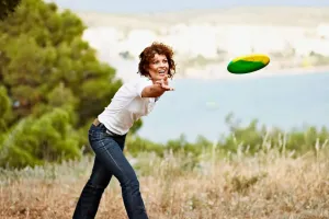 Frisbee, café e conexão