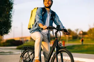 Fahrrad-Lieferdienst