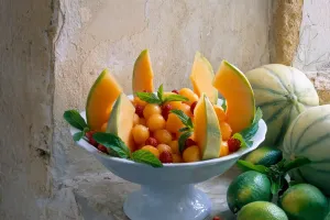 Salată melon, miere, ghimbir