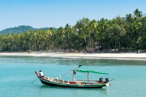 Paraíso secreto em Ngapali