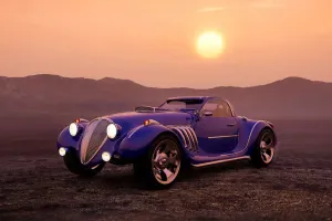 Chiếc xe cổ điển thu hút