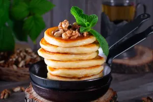 Flauschige Pfannkuchen