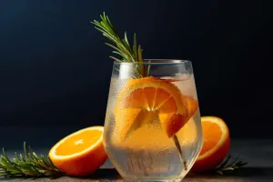 Bebidas de laranja incríveis