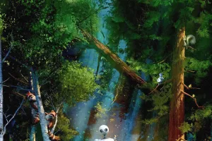 Roz în sălbăticie