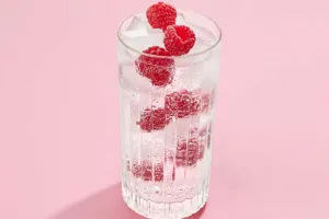 Refrigerantes de framboesa