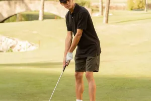 Perfekter Golfschwung