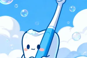 Dentes saudáveis em minutos