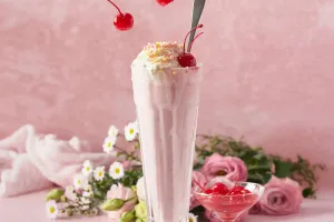 Creamy Cherry Milkshake
