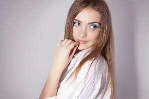 Azul, Clave en Maquillaje