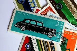 Лоурайдеры на марках