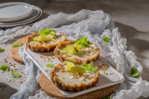 Bánh dừa chanh thơm ngon