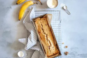 Golden Banana Bread