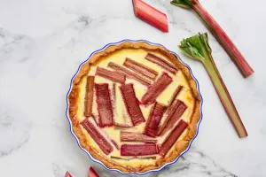 Tarta de Ruibarbo