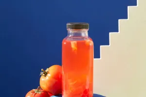 Tomate oder Saft?