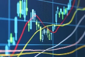 Mercado de ações em alta