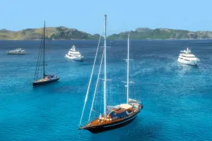 Yachts in Adriatic Waters