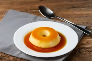 Pudim de doce de leite
