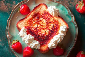 Bữa Sáng Với Bánh Mì Tím