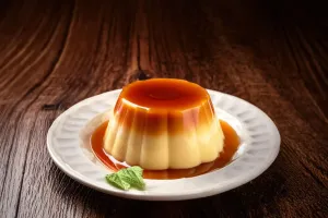 Pudim de doce de leite