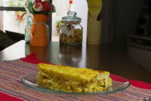 Torta de palmito