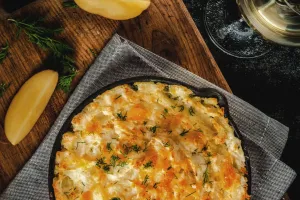 Bacalhau cu smântână