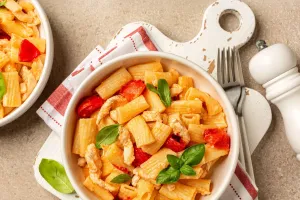 Pasta con Pimientos