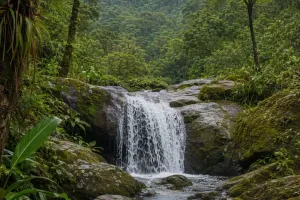 Serra do Mar em voo