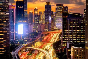 Jakarta Saat Senja