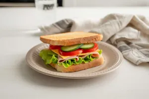 Cách xếp sandwich gọn đẹp