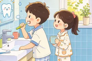 Bedtime Brushing for Kids